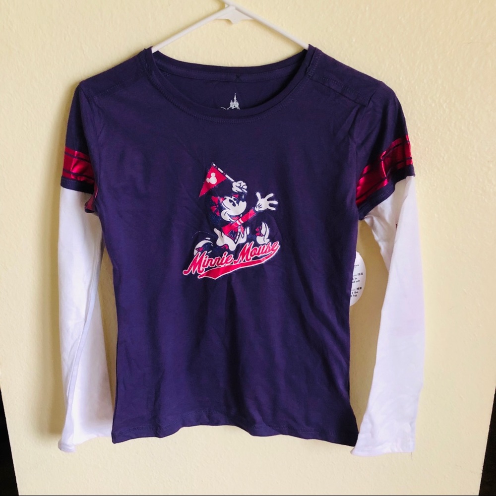 Disney Long Sleeve T Shirt Minnie Mouse Size XXL